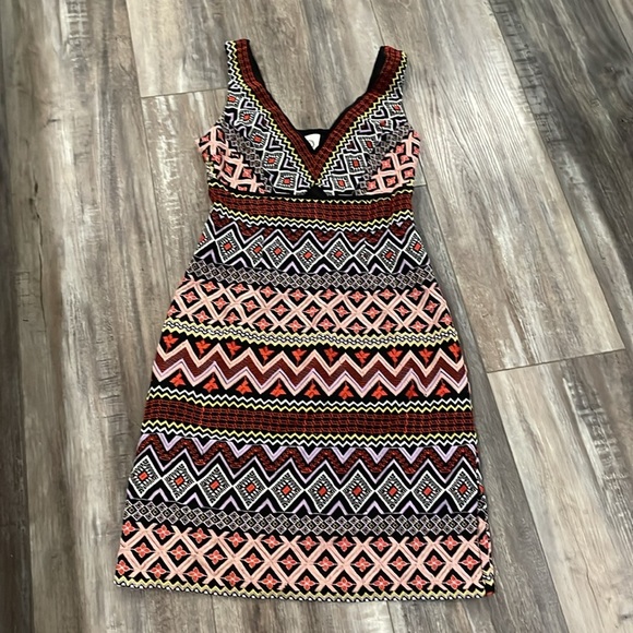 ANTHROPOLOGIE Akemi + Kim Geo-Embroidered Column Dress size 8 - Picture 6 of 10